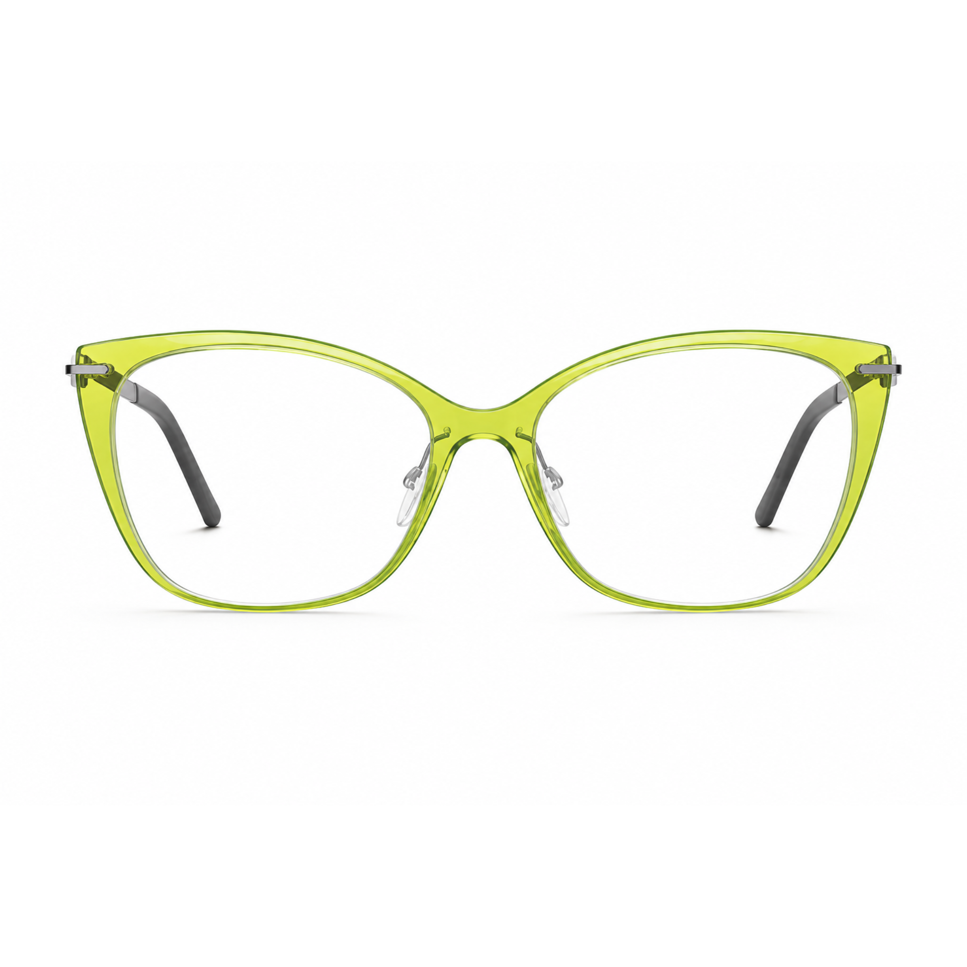 Silhouette SPX1610 women's cat-eye titanium optical frame featuring a lightweight luxury design.