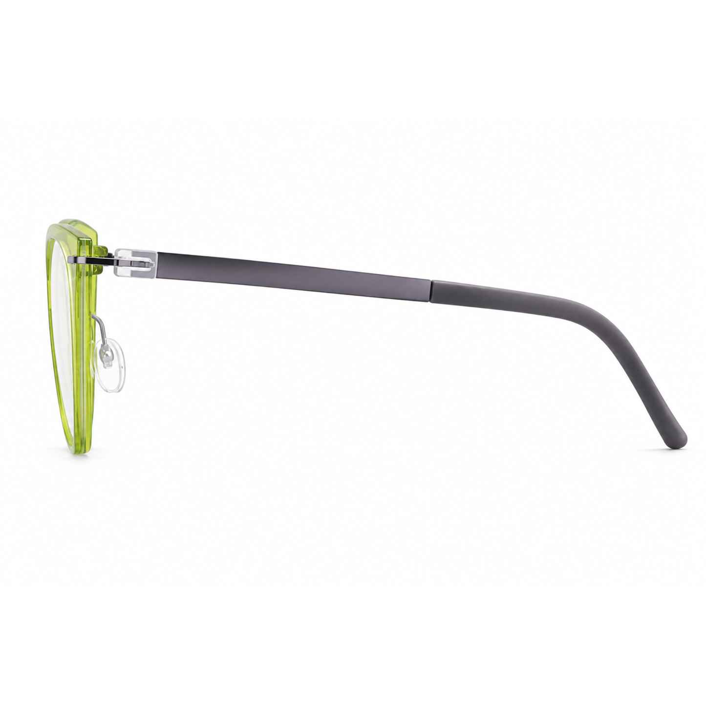 Silhouette SPX1610 women's cat-eye titanium optical frame featuring a lightweight luxury design.