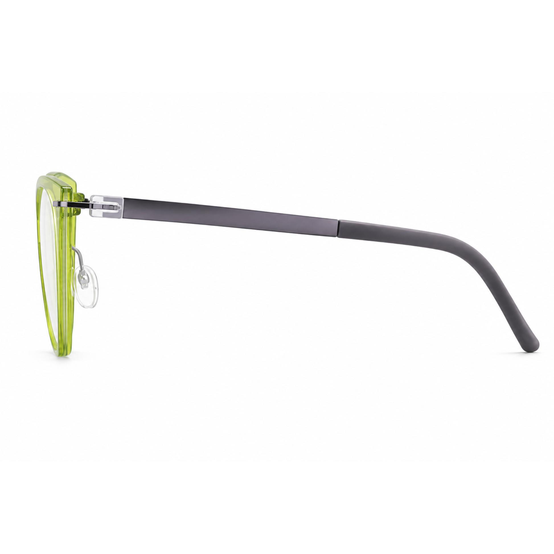 Silhouette SPX1610 women's cat-eye titanium optical frame featuring a lightweight luxury design.