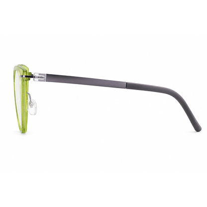 Silhouette SPX1610 women's cat-eye titanium optical frame featuring a lightweight luxury design.