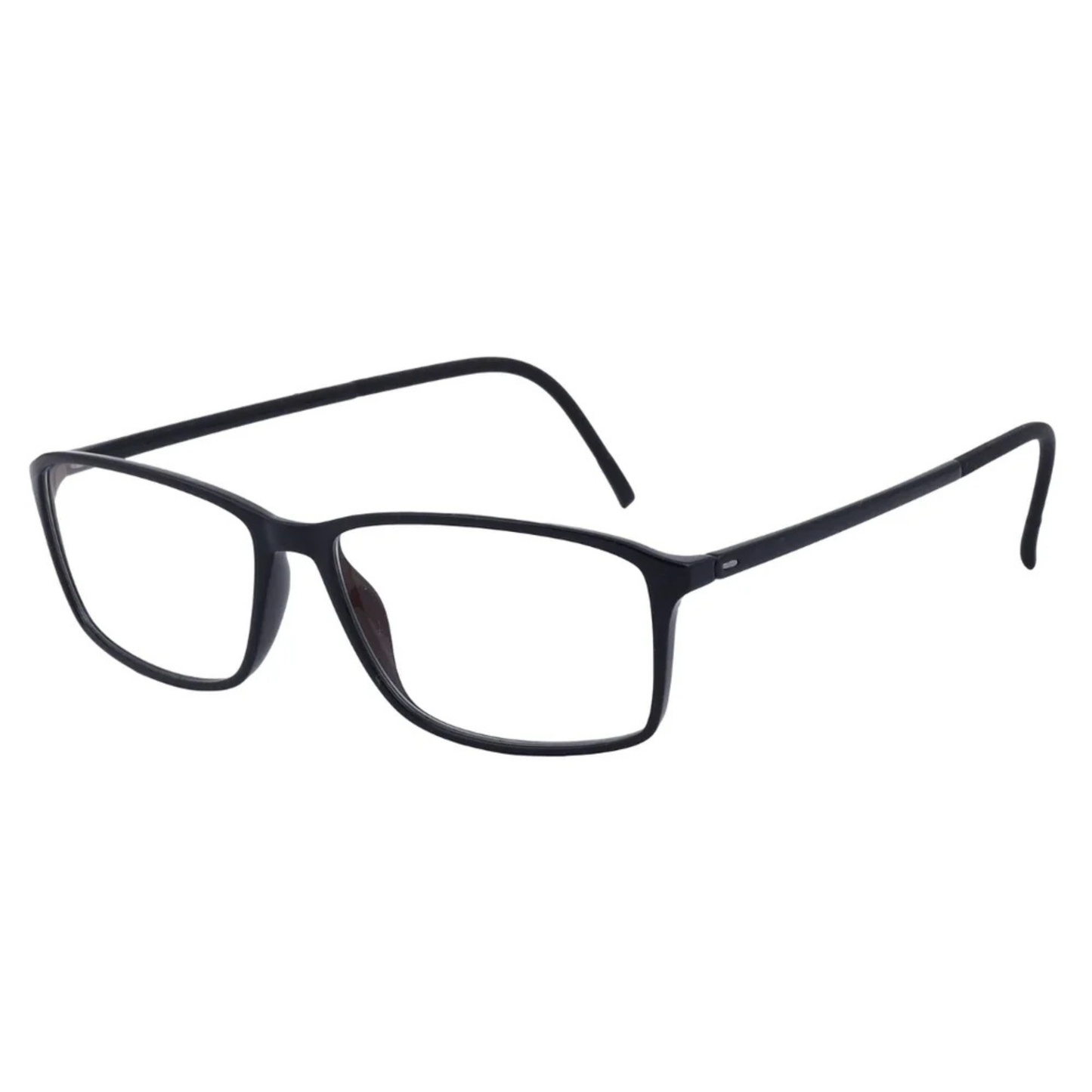 Silhouette SPX2934 unisex rectangle titanium optical frame with lightweight luxury design and premium craftsmanship.