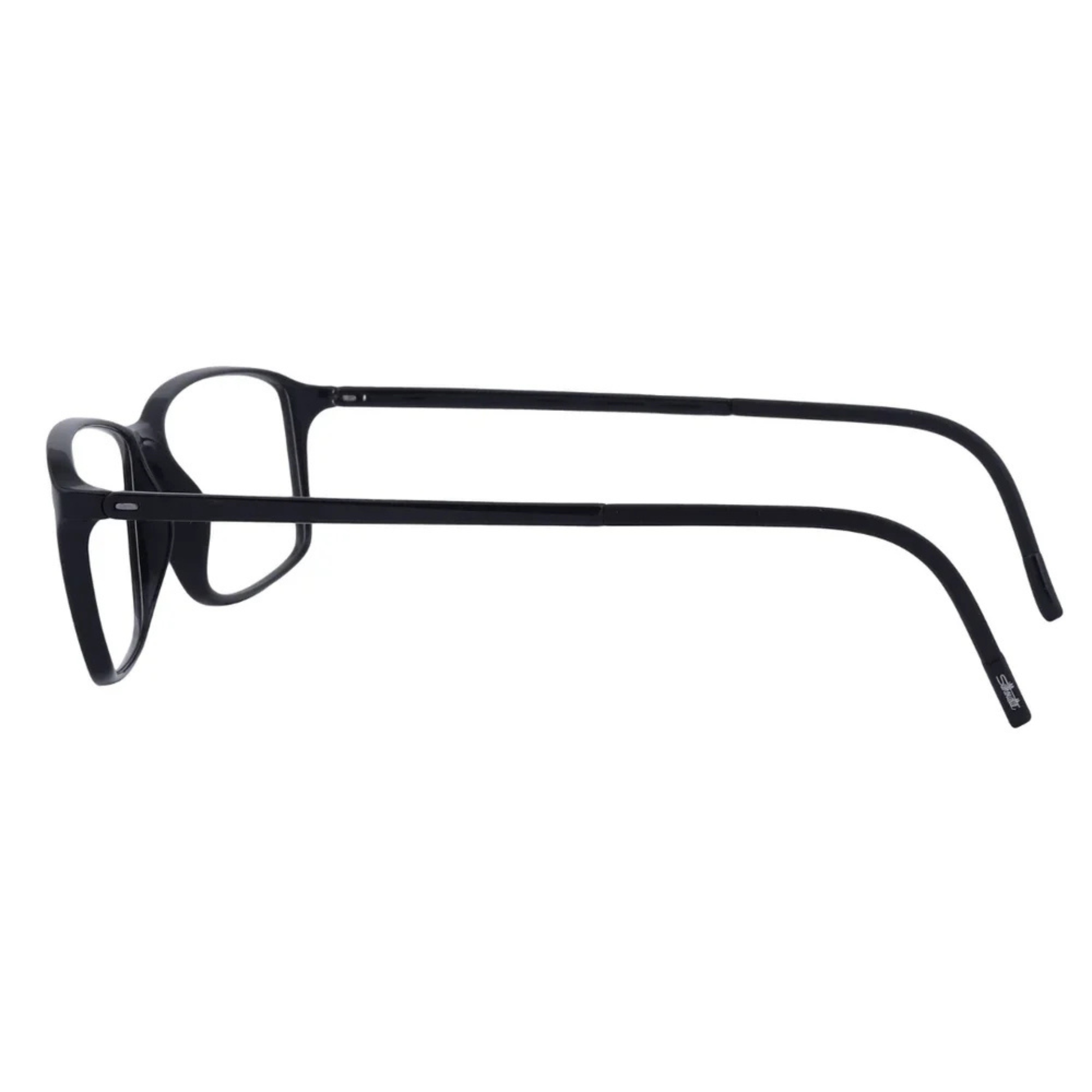 Silhouette SPX2934 unisex rectangle titanium optical frame with lightweight luxury design and premium craftsmanship.