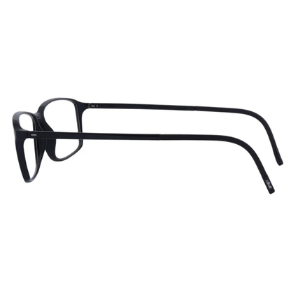 Silhouette SPX2934 unisex rectangle titanium optical frame with lightweight luxury design and premium craftsmanship.