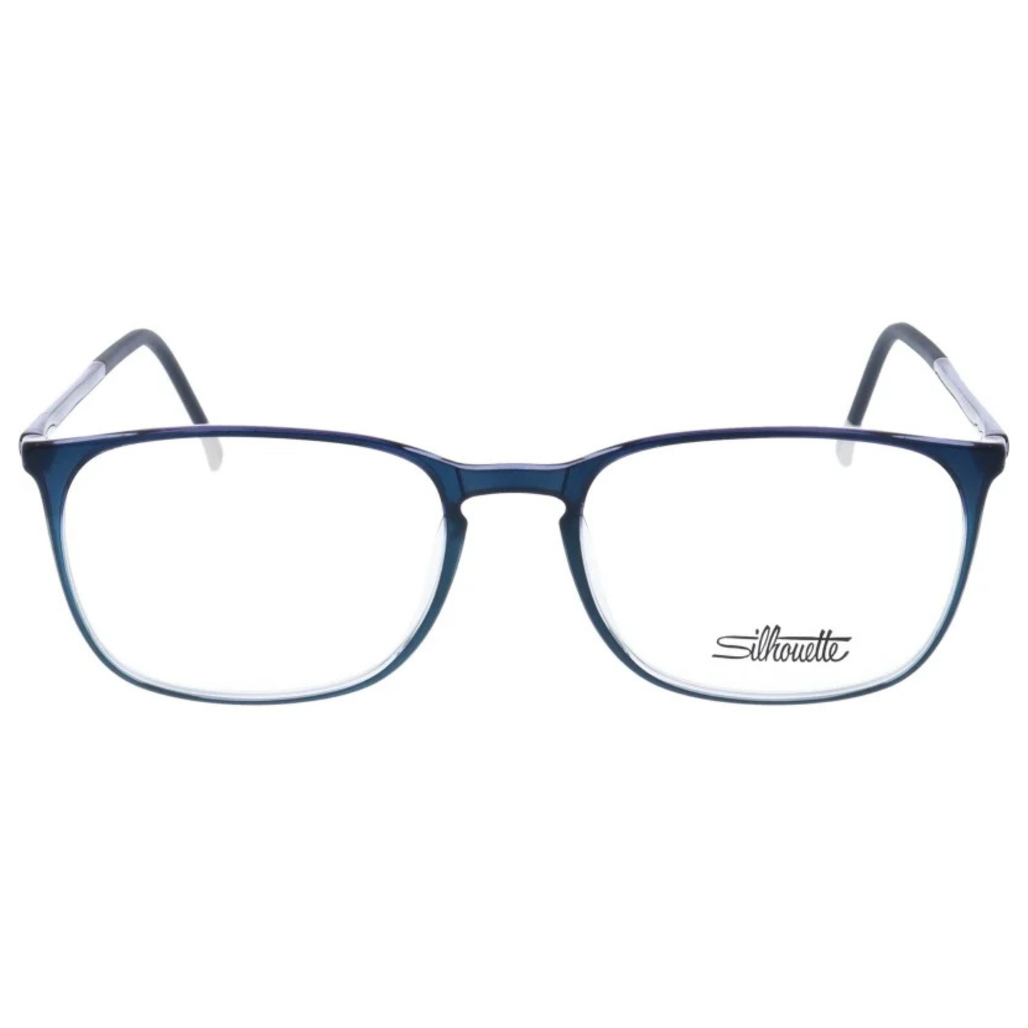 Silhouette SPX2943 unisex rectangle optical frame with a lightweight minimalist design and contemporary styling.