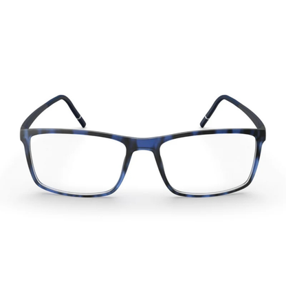 Silhouette SPX2956 unisex rectangle titanium optical frame featuring a luxury lightweight design and premium craftsmanship.