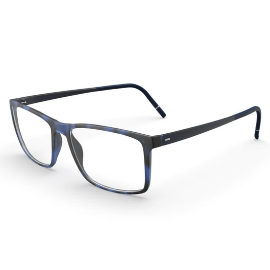 Silhouette SPX2956 unisex rectangle titanium optical frame featuring a luxury lightweight design and premium craftsmanship.