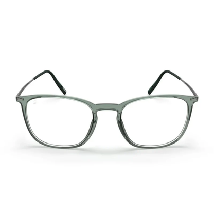 Silhouette SPX2962 unisex square optical frame crafted from lightweight hightech titanium with premium luxury styling.