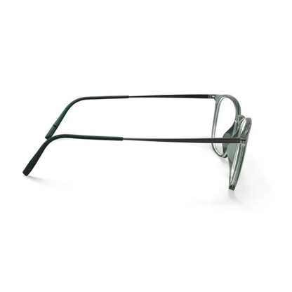 Silhouette SPX2962 unisex square optical frame crafted from lightweight hightech titanium with premium luxury styling.