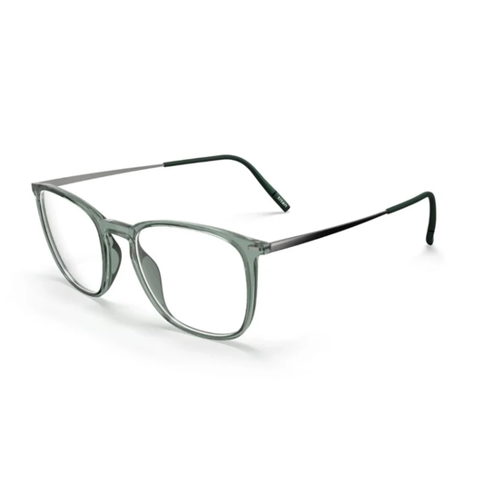 Silhouette SPX2962 unisex square optical frame crafted from lightweight hightech titanium with premium luxury styling.