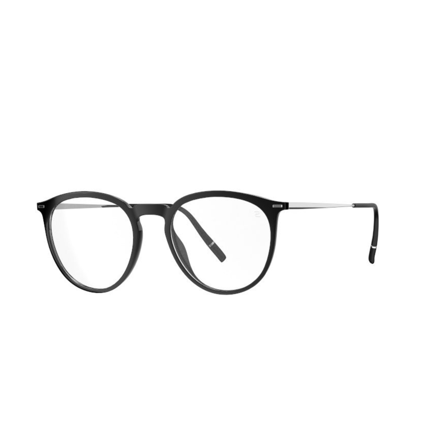 Silhouette SPX2970 unisex round optical frame crafted from lightweight Hightech titanium with luxury minimalist styling.