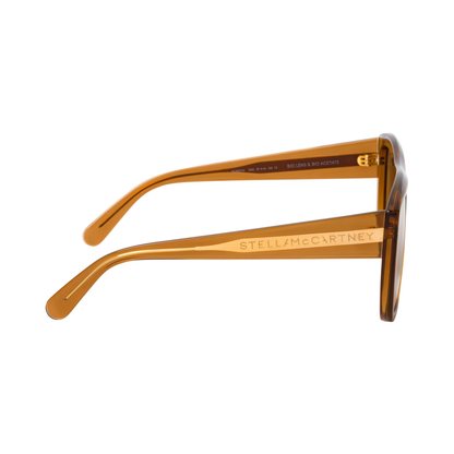 Stella McCartney SC40076I women's square acetate sunglasses with bold designer styling and premium construction.