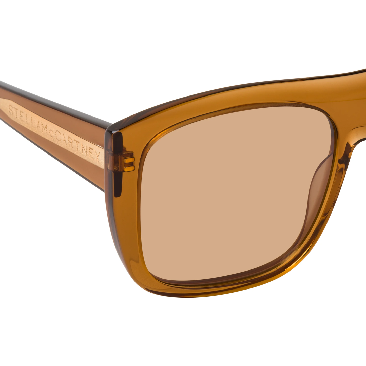 Stella McCartney SC40076I women's square acetate sunglasses with bold designer styling and premium construction.