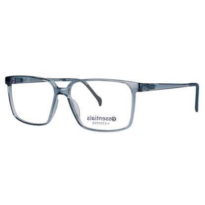 Stepper ES10008 unisex rectangle optical frame crafted from lightweight acetate with a refined full-rim design.
