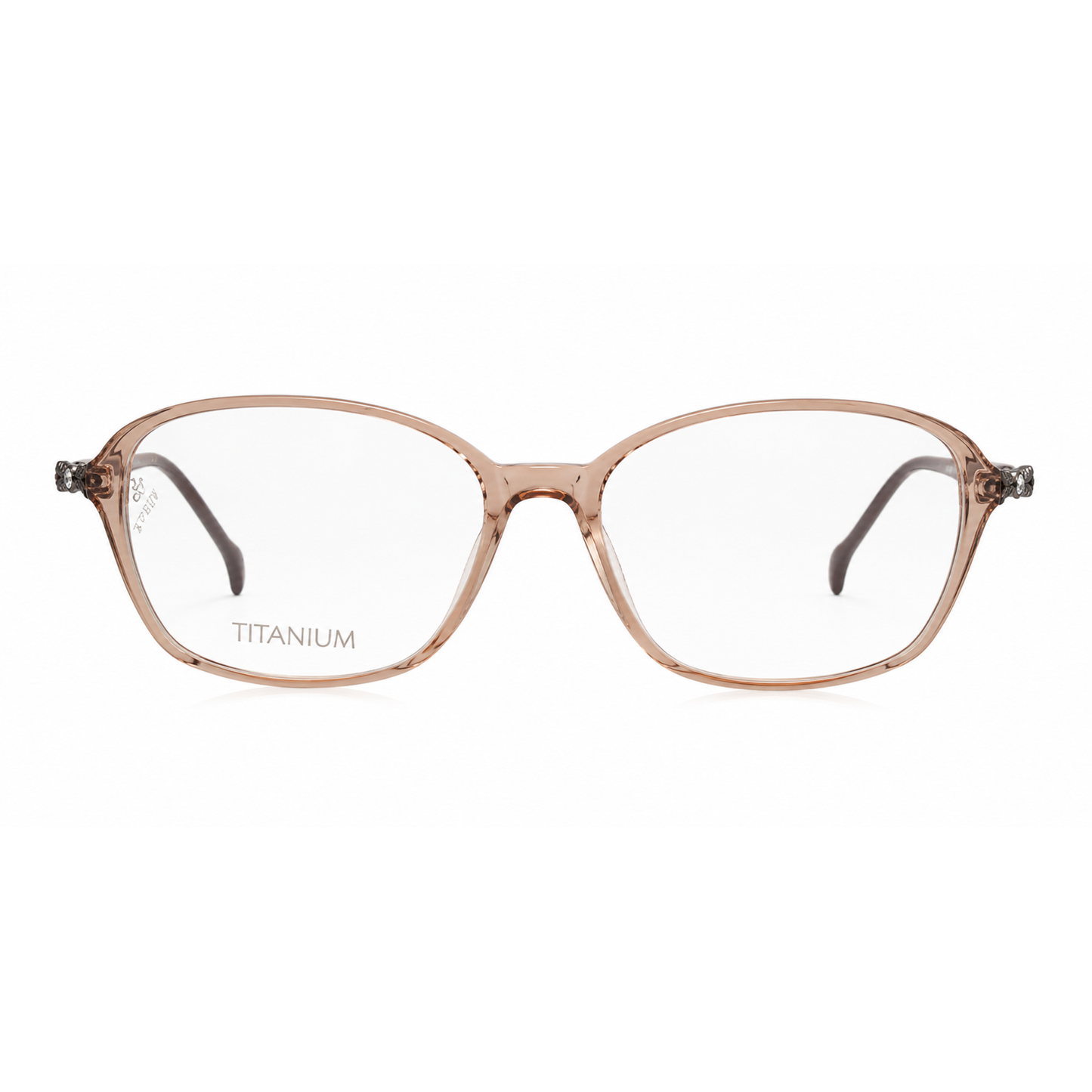 Stepper SI30151 women's cat-eye optical frame crafted from lightweight titanium with elegant designer styling.