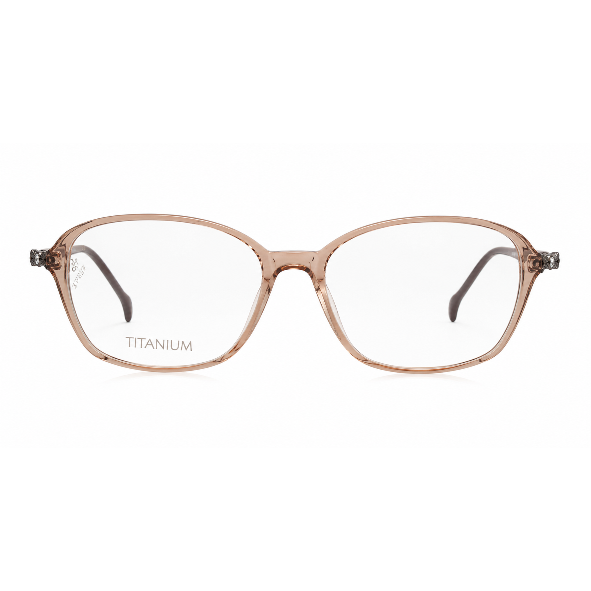 Stepper SI30151 women's cat-eye optical frame crafted from lightweight titanium with elegant designer styling.