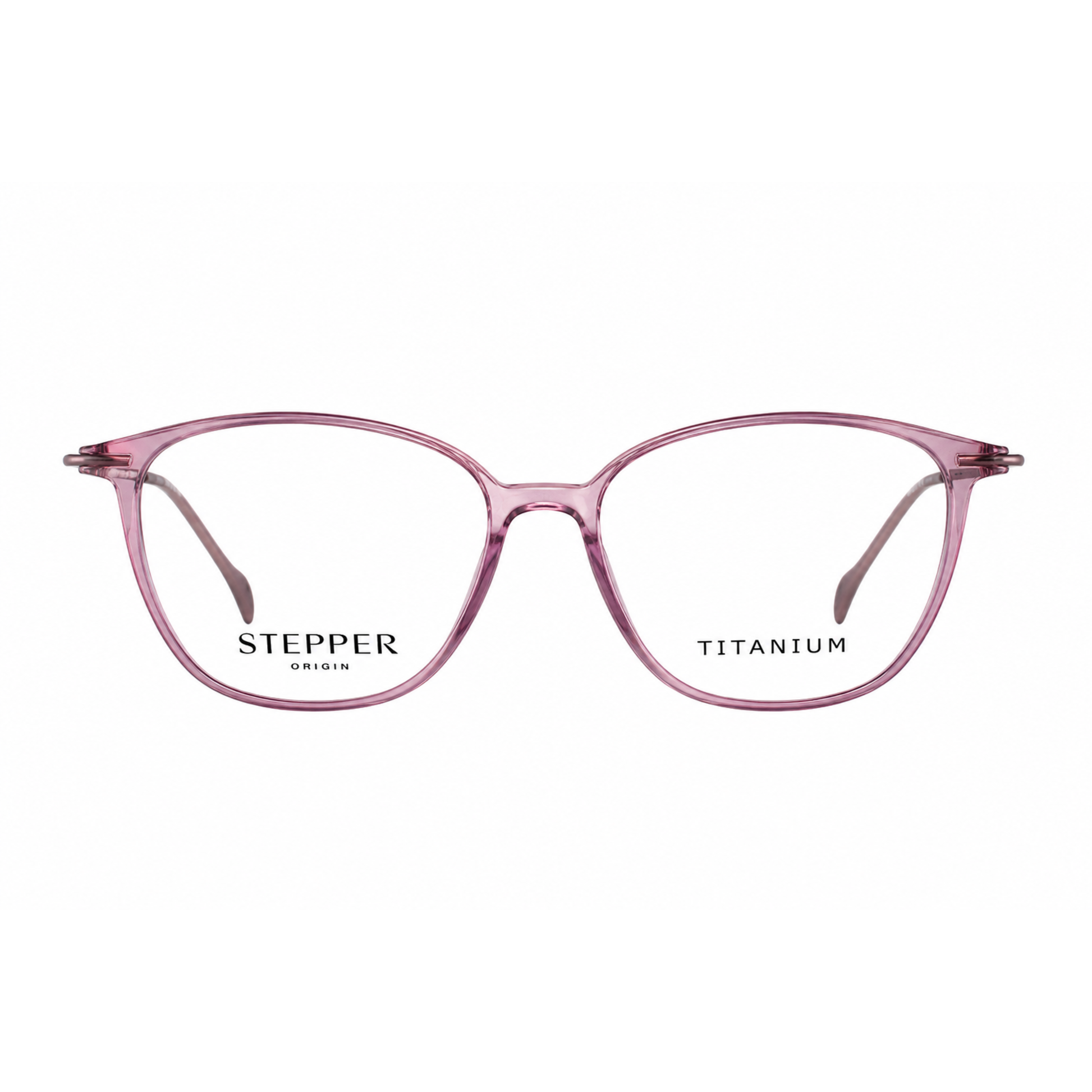 Stepper SI30234 women's cat-eye full-rim optical frame crafted from lightweight titanium.