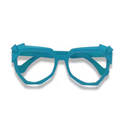Stone 3D Brussels women's geometric optical frame featuring a lightweight full-rim design with elegant contemporary styling. Front