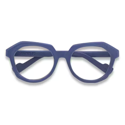Stone 3D Terresa women's oval optical frame featuring a lightweight full-rim design with elegant contemporary styling.