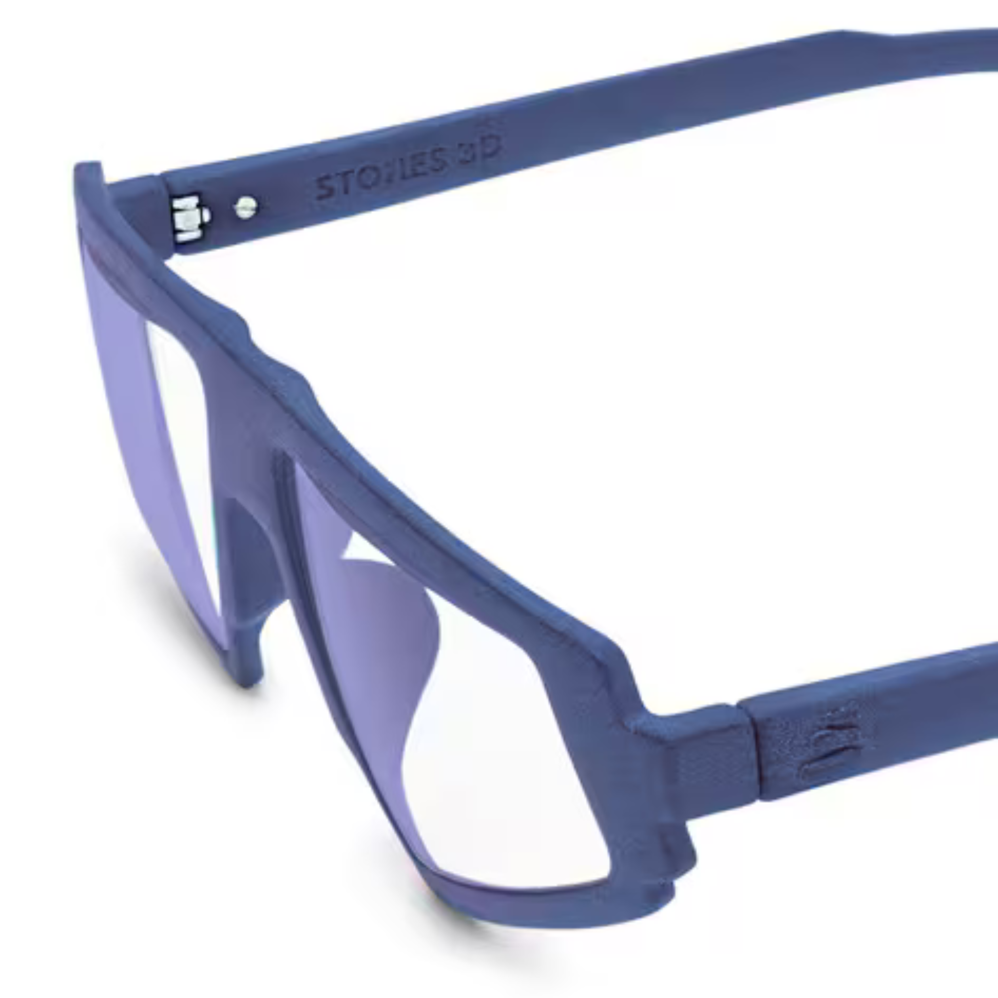 Stone 3D Voodoo men's geometric optical frame with bold full-rim design and contemporary styling.