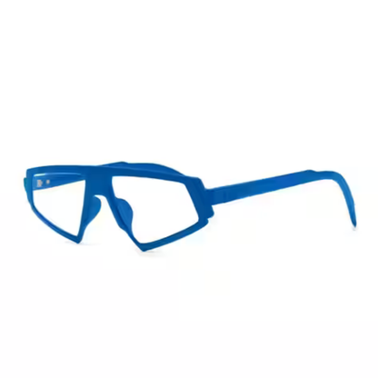 Stone 3D Voodoo unisex geometric optical frame with bold full-rim design and contemporary styling. angle view 