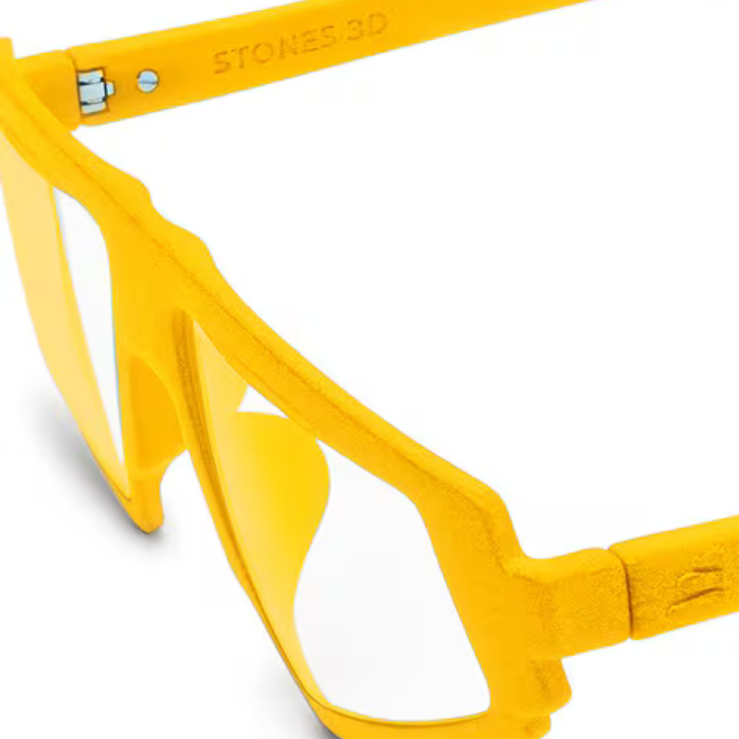 Stone 3D Voodoo unisex geometric optical frame with bold full-rim design and contemporary styling.