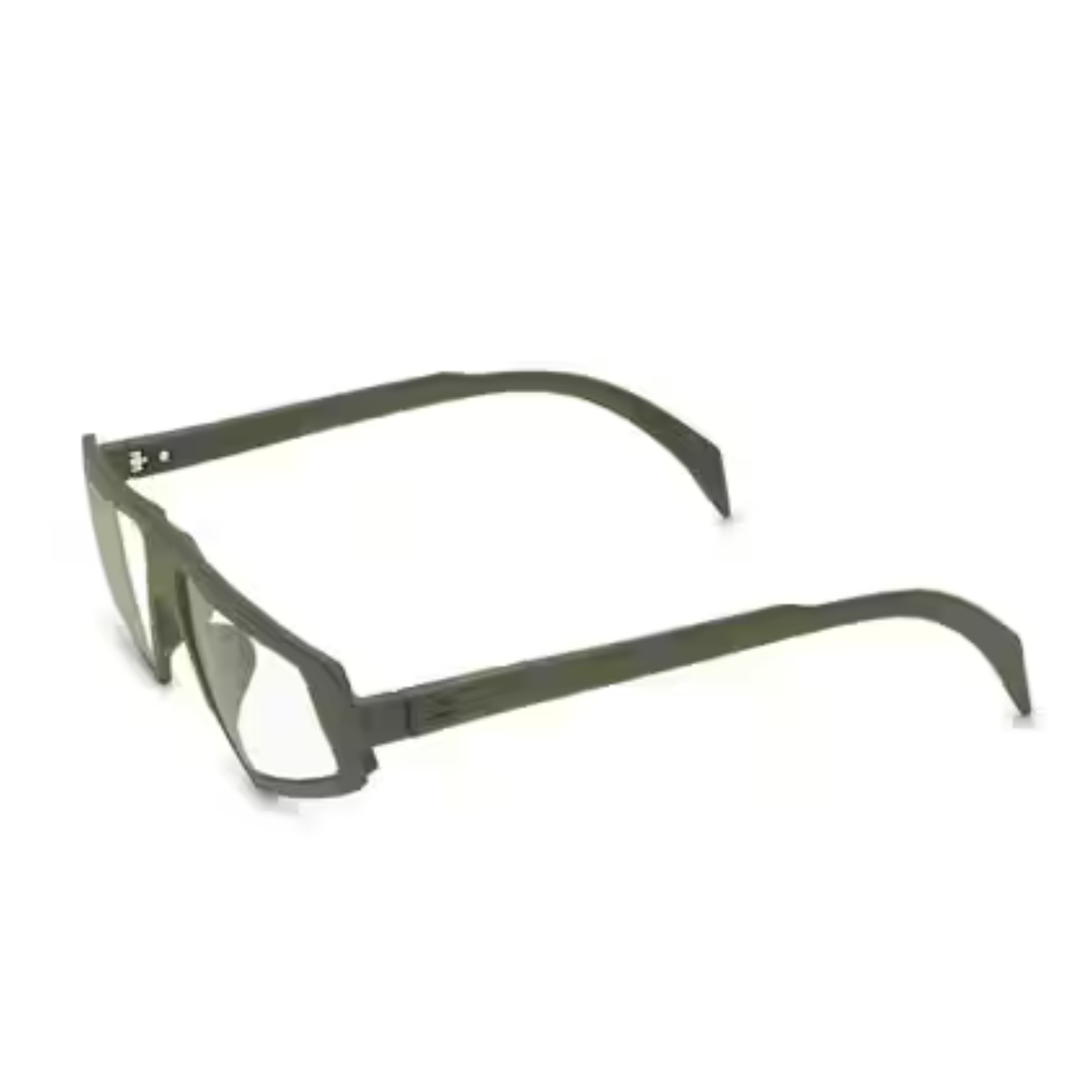 Stone 3D Voodoo unisex geometric optical frame with bold full-rim design and contemporary styling. Angle view