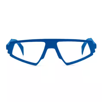 Stone 3D Voodoo unisex geometric optical frame with bold full-rim design and contemporary styling.Front View 