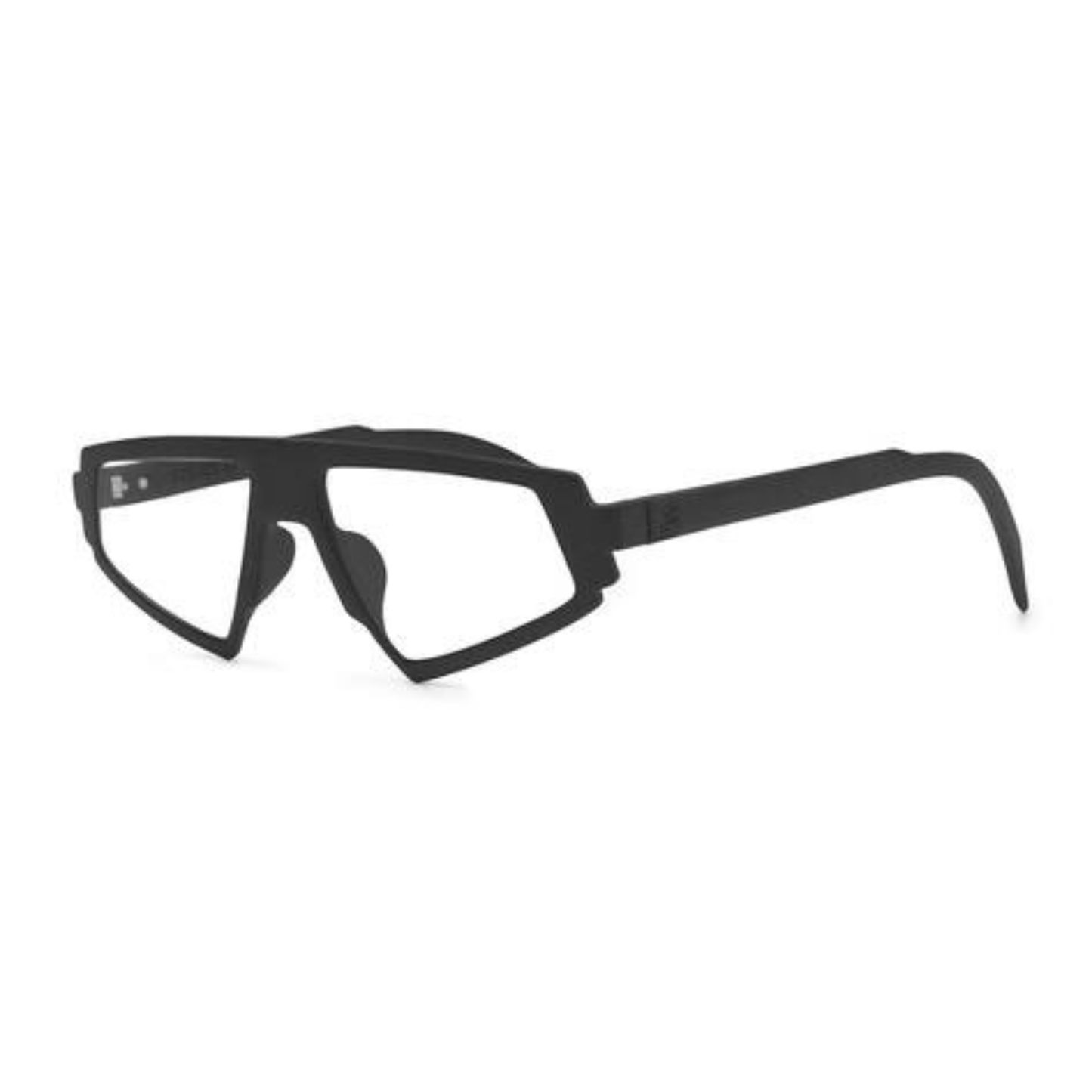 Stone 3D Voodoo unisex geometric optical frame with bold full-rim design and contemporary styling. Angle