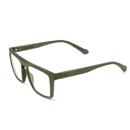 Stones 3D Astrix unisex square optical frame with premium full-rim designer styling