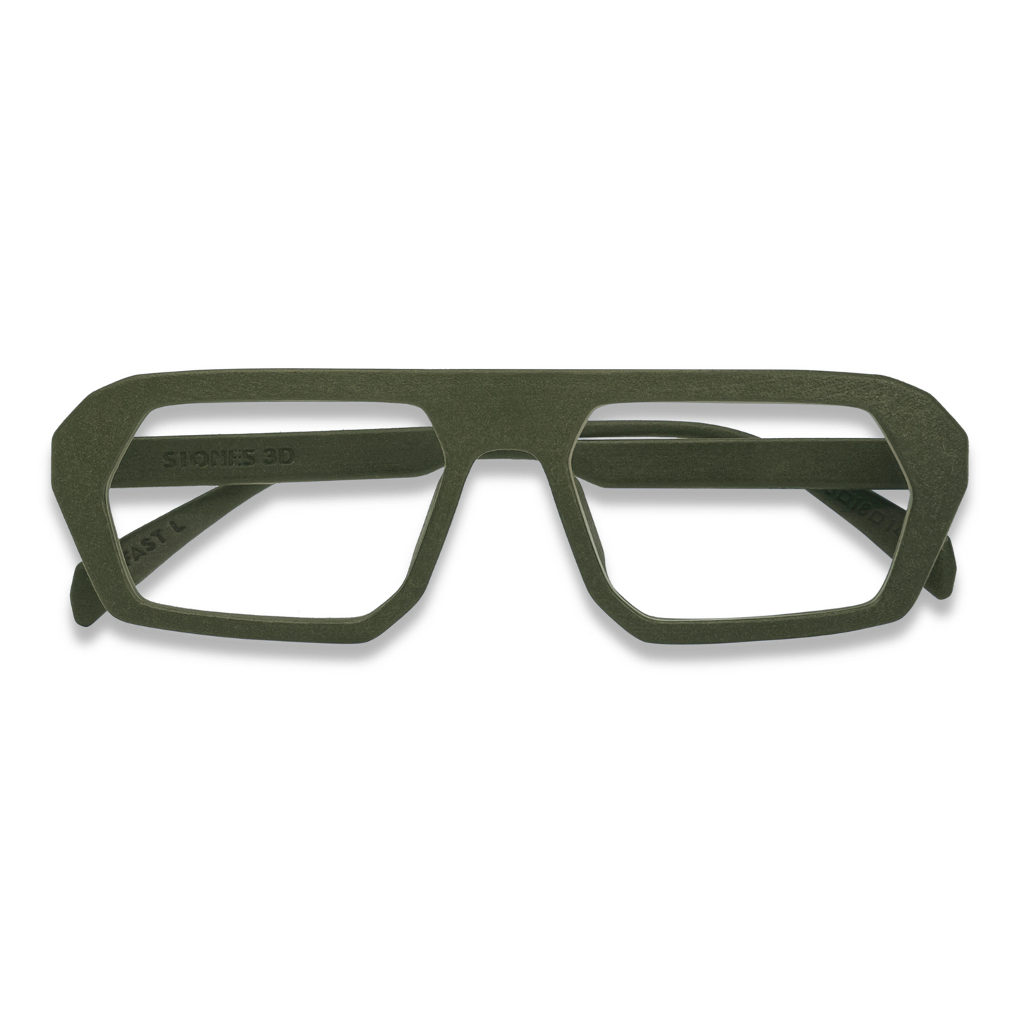 Stones 3D Belfast unisex square optical frame with premium full-rim designer styling