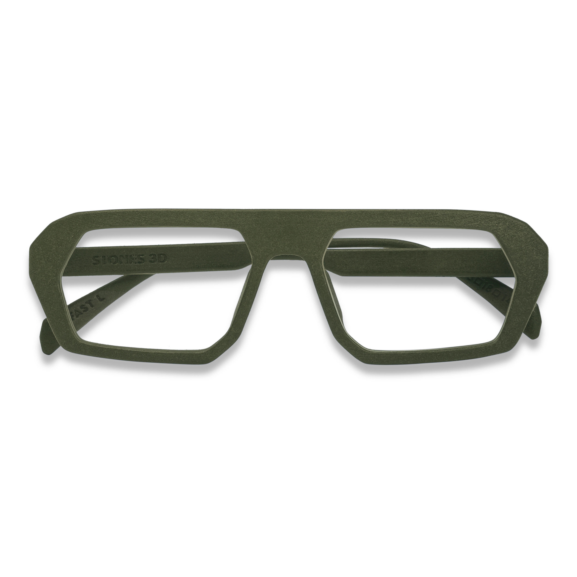 Stones 3D Belfast unisex square optical frame with premium full-rim designer styling