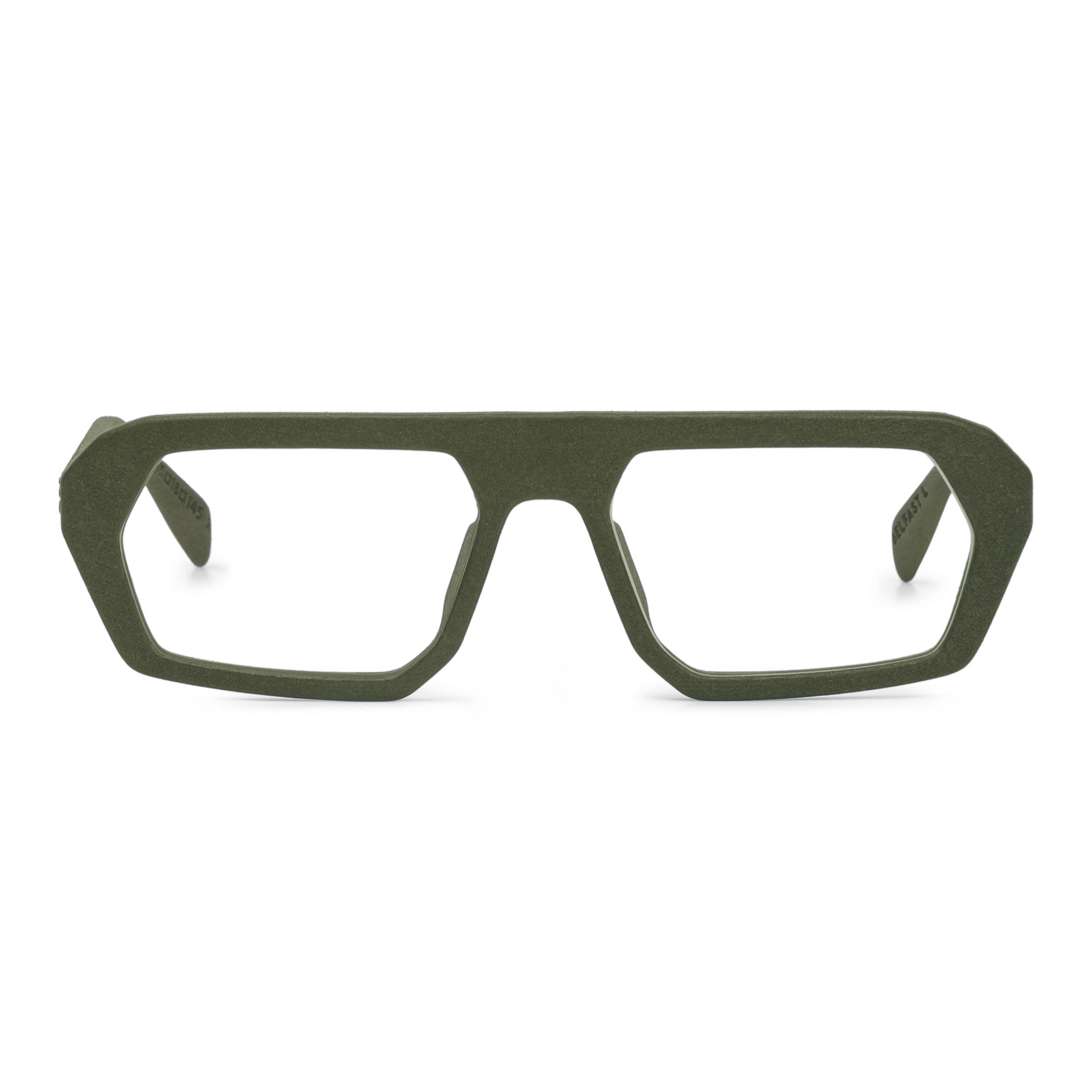 Stones 3D Belfast unisex square optical frame with premium full-rim designer styling