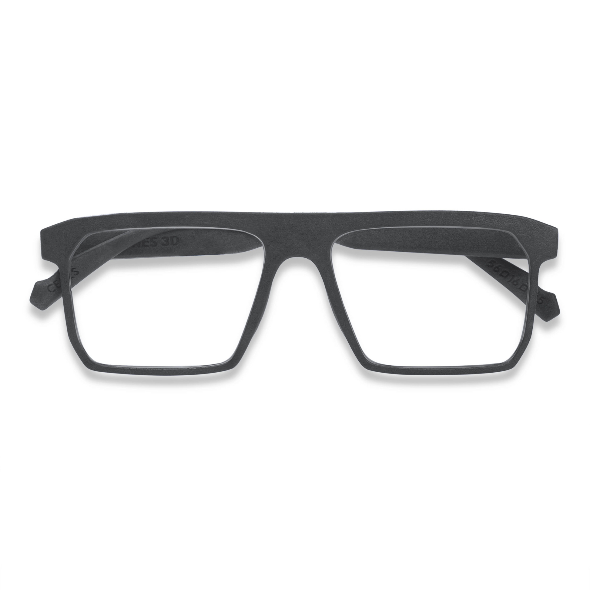 Stones 3D Ceres unisex square optical frame with premium full-rim designer styling