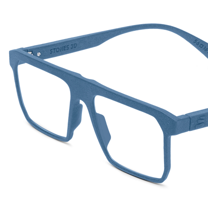 Stones 3D Ceres unisex square optical frame with premium full-rim designer styling