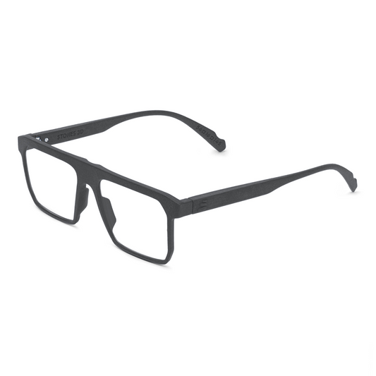 Stones 3D Ceres unisex square optical frame with premium full-rim designer styling
