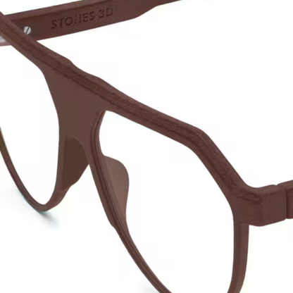 Stones 3D Equator unisex aviator optical frame with premium full-rim designer styling