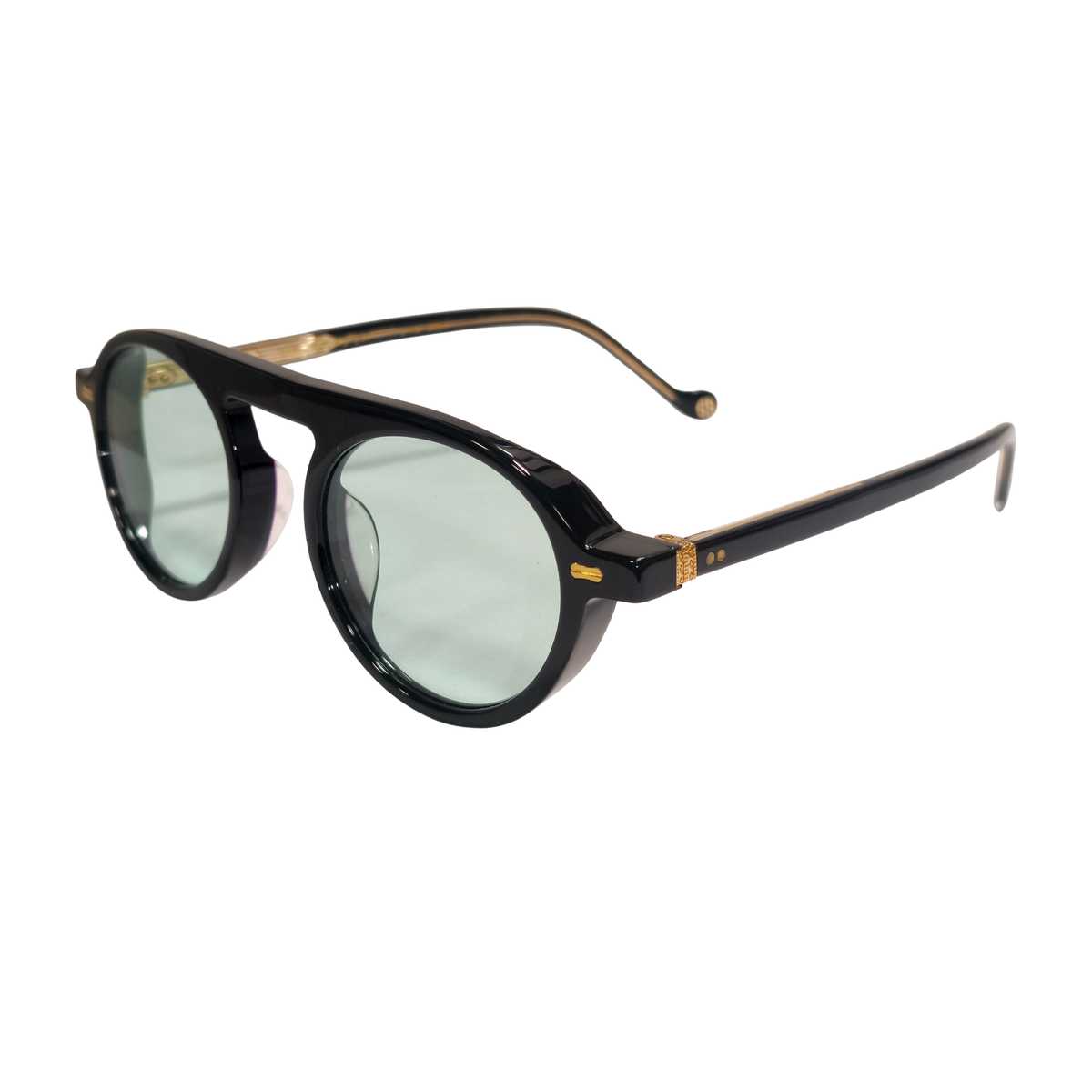 Super Sung SK1054 unisex acetate pilot sunglasses three quarter view