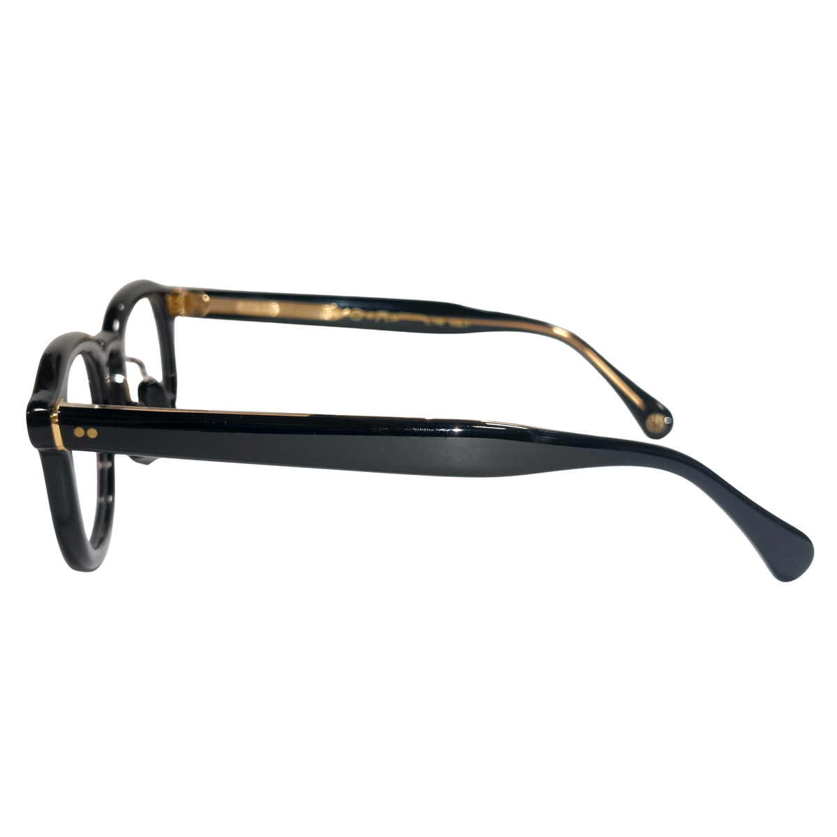 Super Sung SK1057 unisex acetate round square optical frame side and temple profile