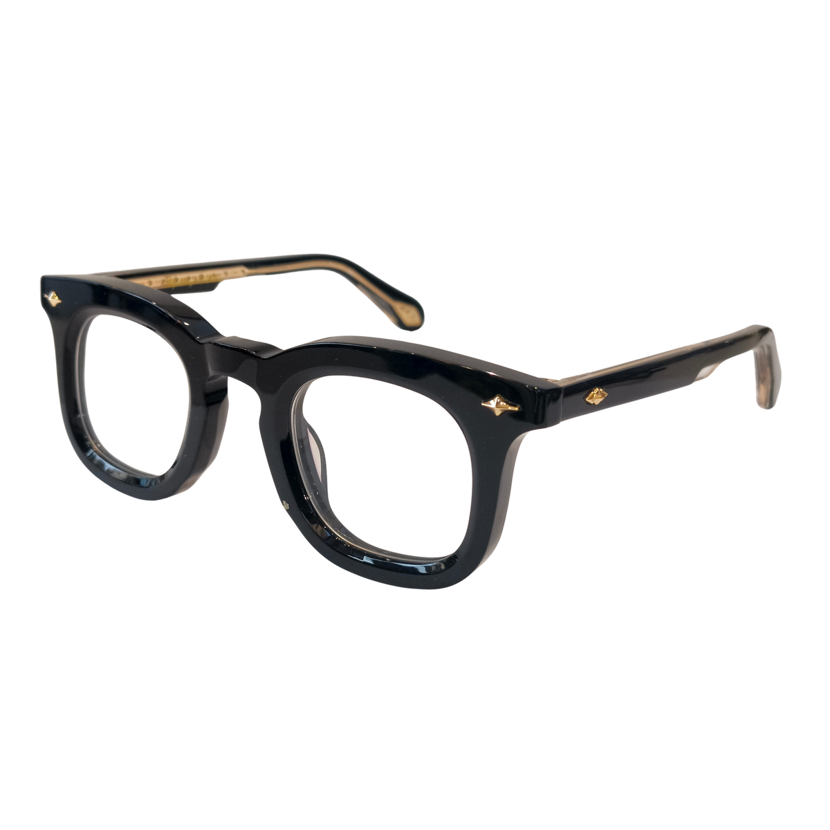 Super Sung SK1093 unisex acetate round-square optical frame three-quarter view