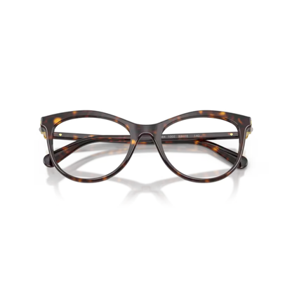 Swarovski SK2064 women’s round optical frame with premium acetate construction and crystal-inspired luxury styling