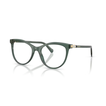 Swarovski SK2064 women’s round optical frame with premium acetate construction and crystal-inspired luxury styling