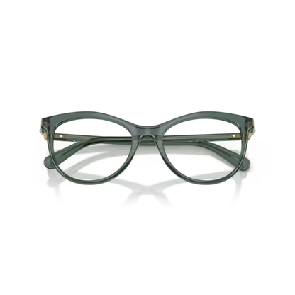 Swarovski SK2064 women’s round optical frame with premium acetate construction and crystal-inspired luxury styling