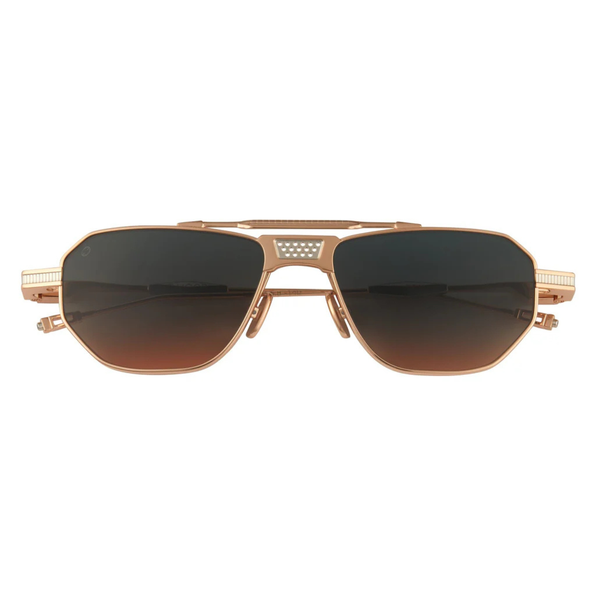 T Henri Longtail unisex titanium aviator sunglasses with luxury motorsport inspired designer styling