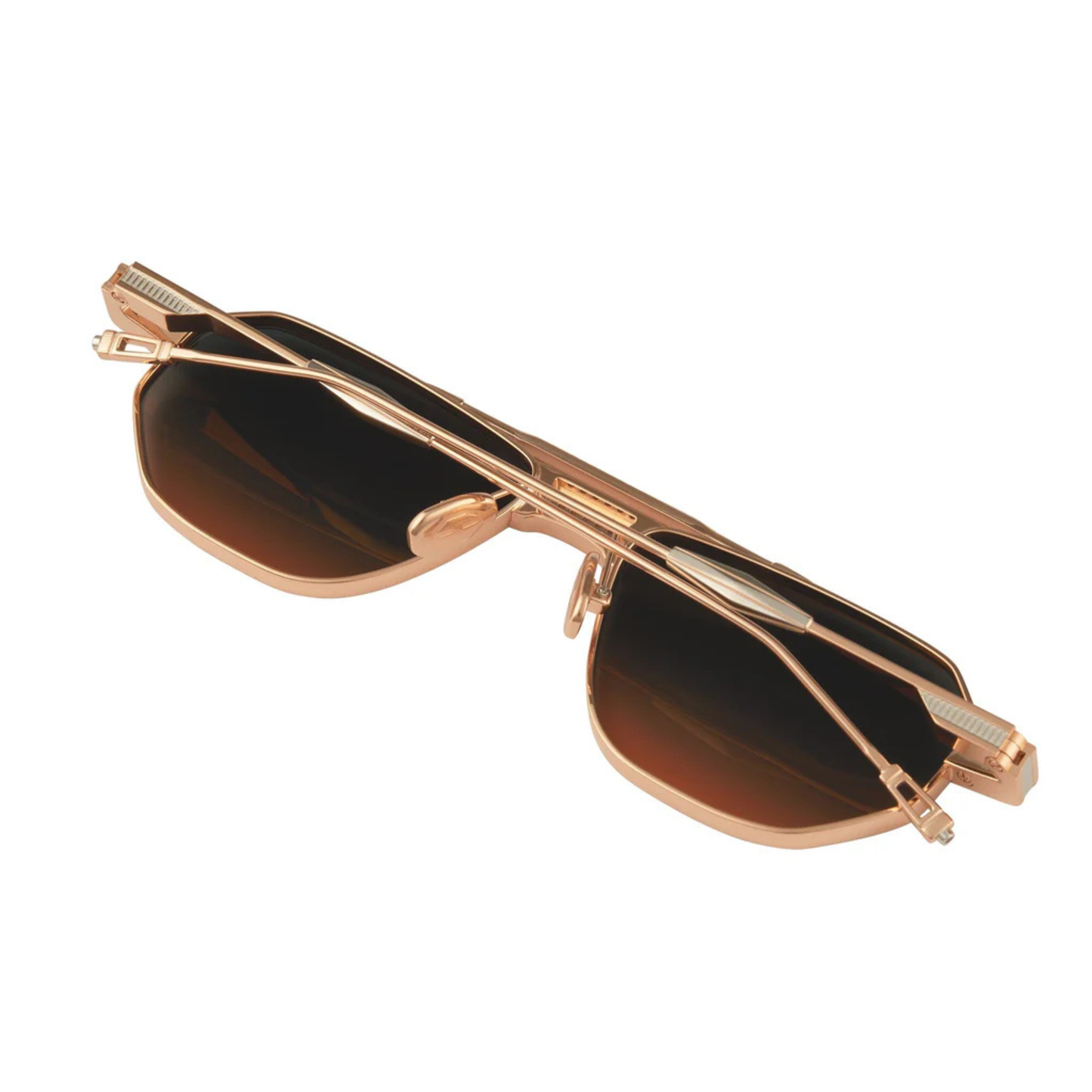 T Henri Longtail unisex titanium aviator sunglasses with luxury motorsport inspired designer styling