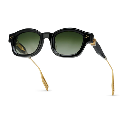 T Henri V2 unisex square acetate titanium sunglasses with luxury Japanese designer craftsmanship