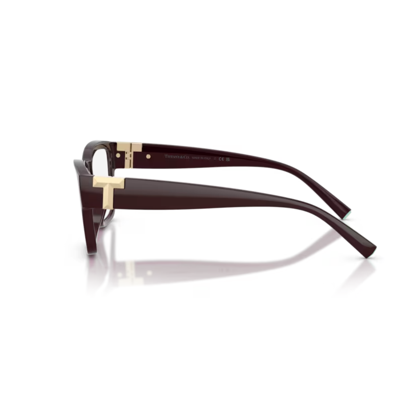 Tiffany & Co. women’s cat-eye optical frame with luxury acetate designer styling