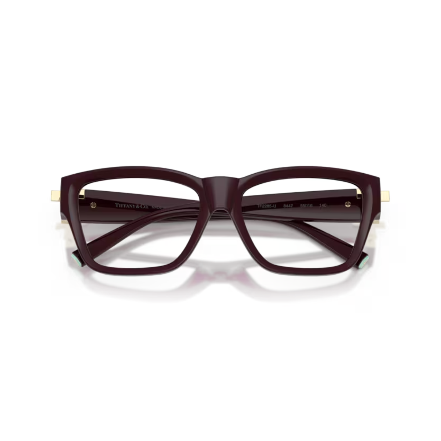 Tiffany & Co. women’s cat-eye optical frame with luxury acetate designer styling