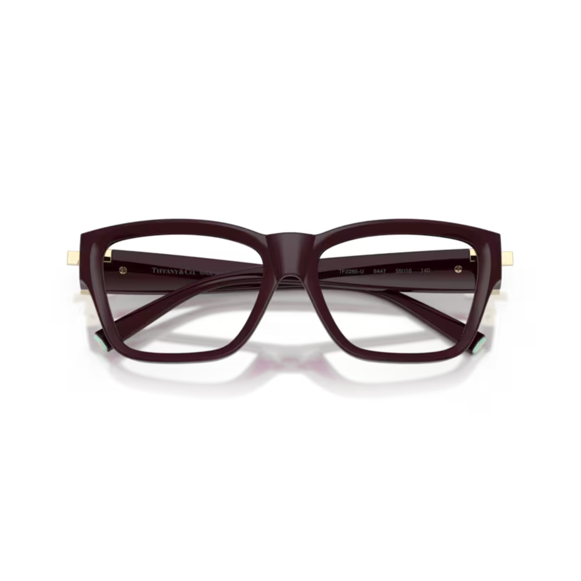 Tiffany & Co. women’s cat-eye optical frame with luxury acetate designer styling