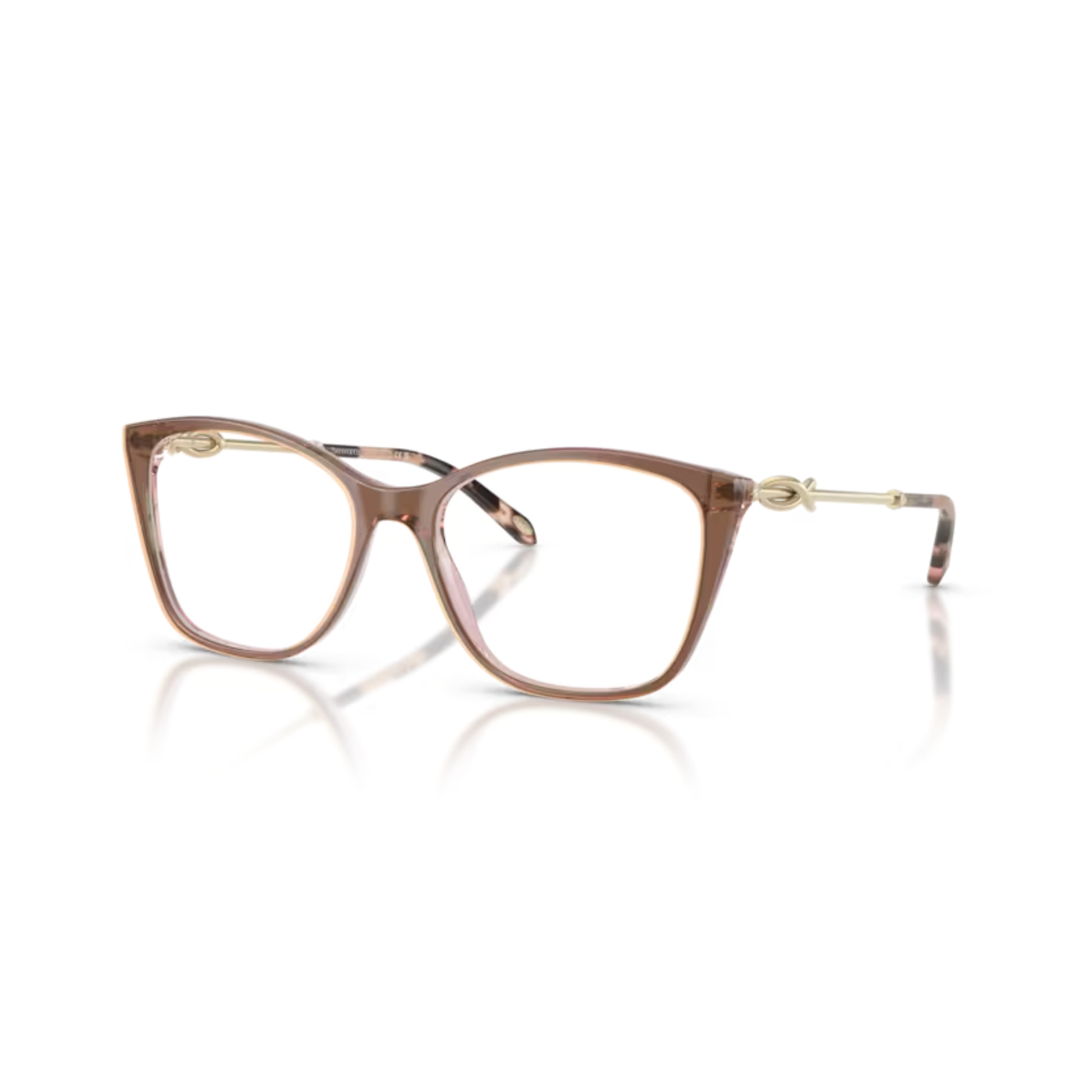 Tiffany & Co. TF2160B women's cat-eye metal optical frame with elegant full-rim luxury design.