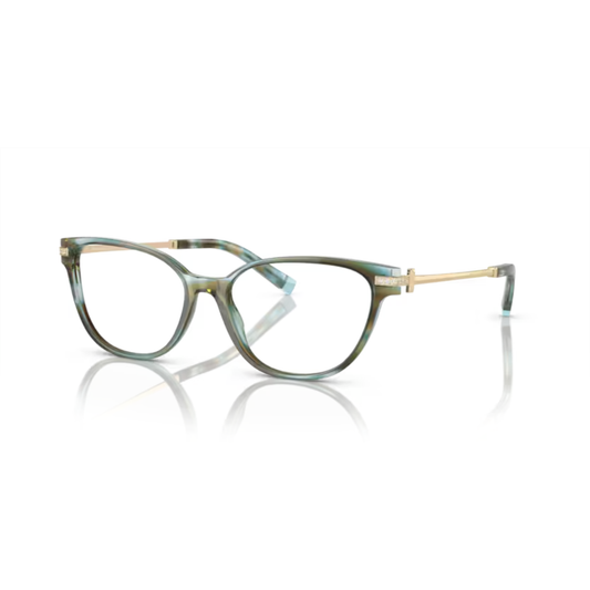 Tiffany & Co TF2223B women acetate cat-eye eyeglasses with elegant designer styling